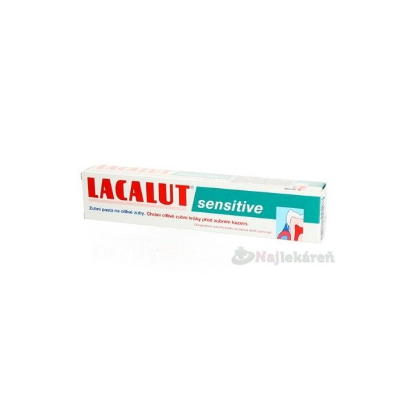 LACALUT SENSITIVE zubná pasta na citlivé zuby 75 ml