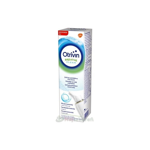 Otrivin BREATHE CLEAN nosový sprej s obsahom morskej vody 100 ml