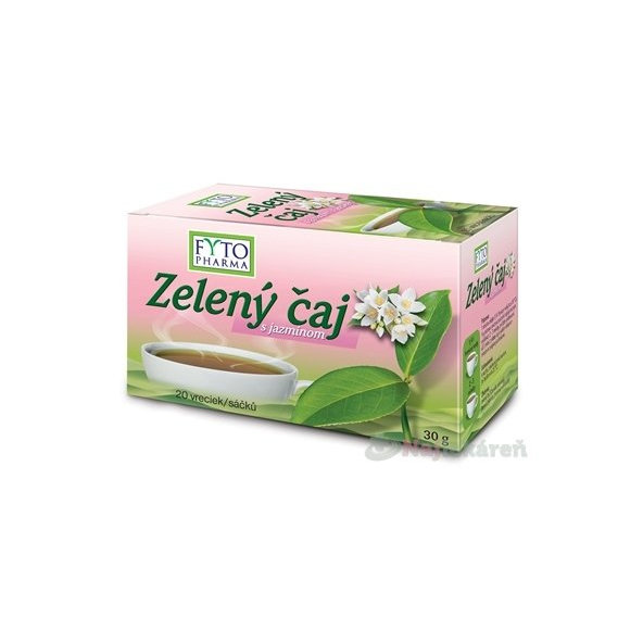 FYTO Zelený čaj s jazmínom 20x1,5 g (30g)
