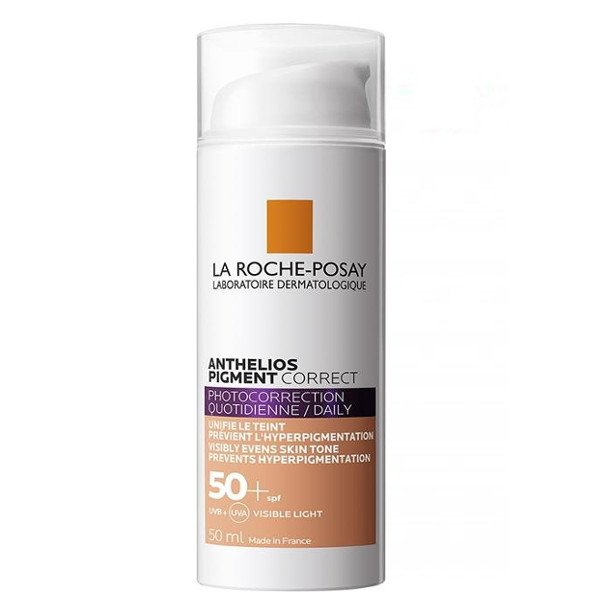 E-shop LA ROCHE-POSAY Anthelios Pigment Correct Light SPF 50+ tónovaný krém 50ml