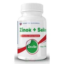 Dobré z SK Zinok 15 mg + Selén 50 μg tbl 30+10 zadarmo (40 ks)