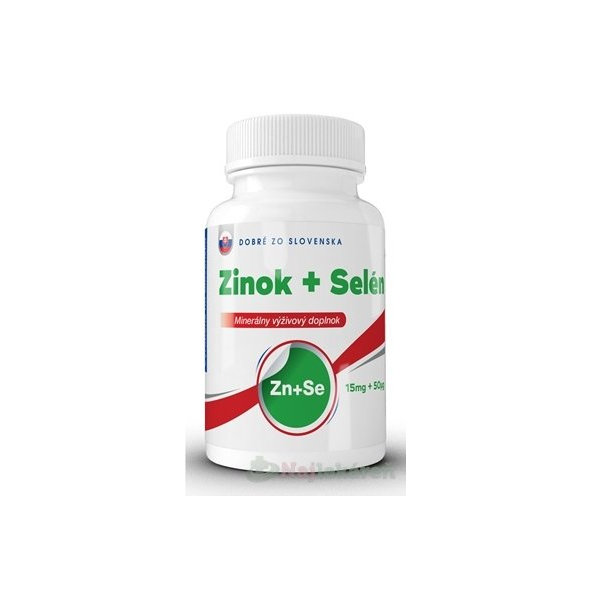 Dobré z SK Zinok 15 mg + Selén 50 μg tbl 30+10 zadarmo (40 ks)