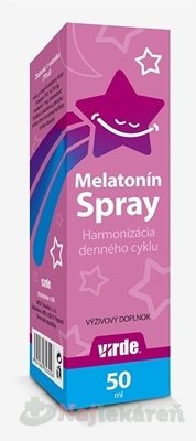 E-shop VIRDE Melatonín 1 mg, ústny sprej 50 ml
