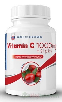 E-shop Dobré z SK Vitamín C 1000 mg + šípky tbl 1x100 ks