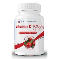 Dobré z SK Vitamín C 1000 mg + šípky tbl 1x100 ks