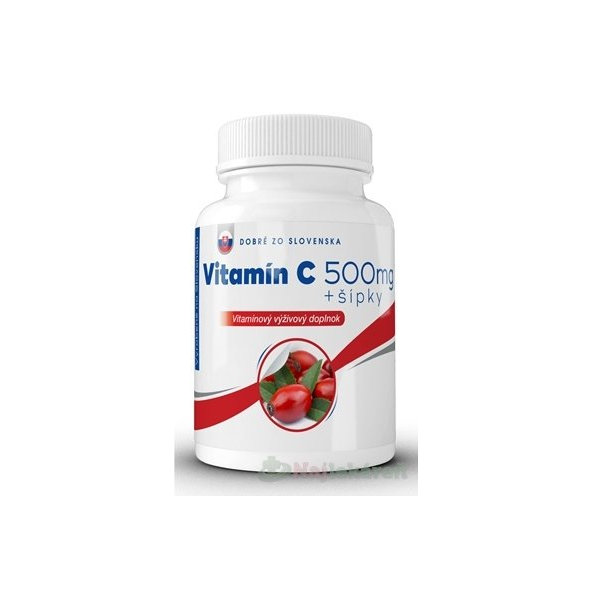 Dobré z SK Vitamín C 500 mg + šípky tbl 1x100 ks