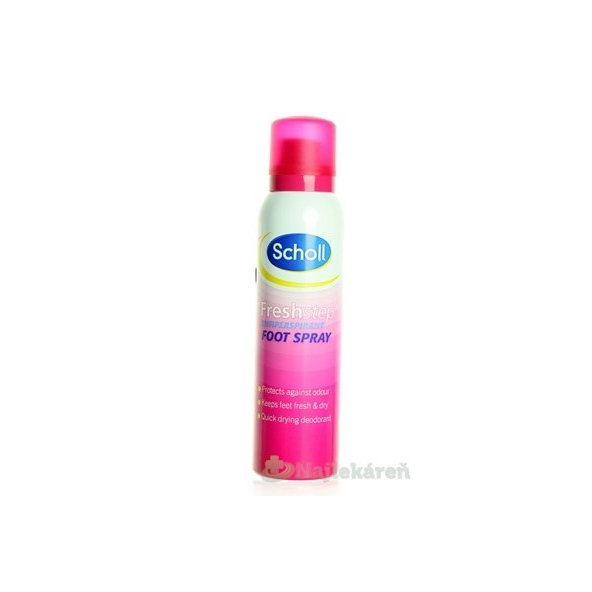 Scholl FRESH STEP ANTIPERSPIRANT SPREJ