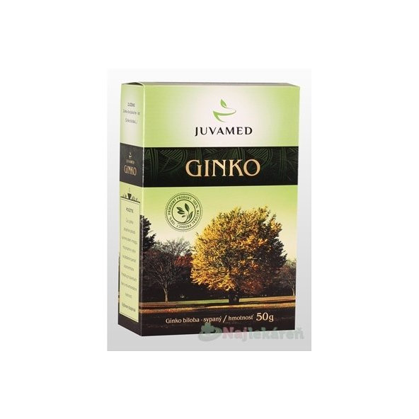 JUVAMED GINKO BILOBA - LIST, 50g