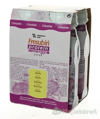 Fresubin Protein energy DRINK príchuť vanilka 4x200ml