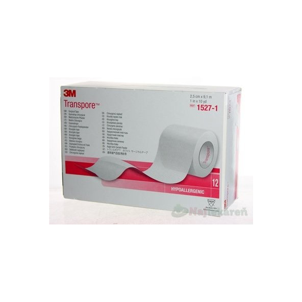 3M TRANSPORE náplasť, cievka [SelP]