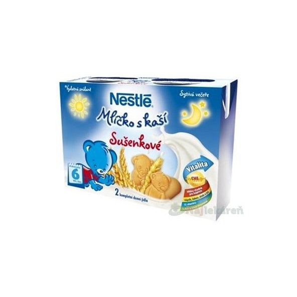 Nestlé Mliečko s kašou SUŠIENKOVÉ