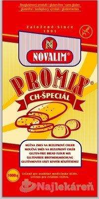 E-shop PROMIX-CH špeciál múčna zmes na bezlepkový chlieb 1000g