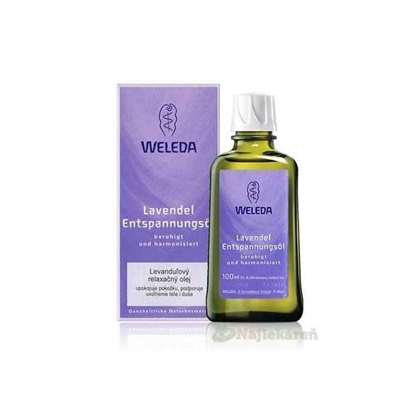 WELEDA Levanduľový relaxačný olej 100ml