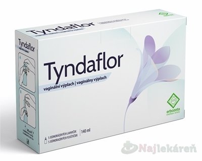 E-shop Tyndaflor vaginálny výplach fľaštičky 5x140 ml