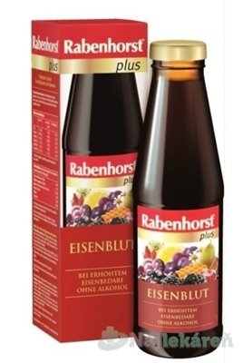 E-shop Rabenhorst Eisenblut plus šťava 450ml
