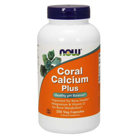 Koralový vápnik - NOW Foods, 250cps