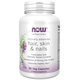 Zdravé vlasy, pleť a nechty - NOW Foods, 90cps