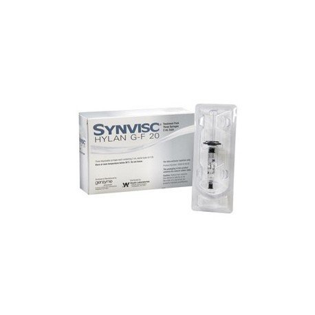 E-shop SYNVISC hylan G-F 20 viskoelastický materiál s kys. hyalurónovou do kĺbov 2 ml