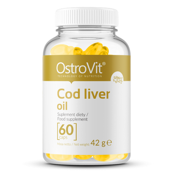 Olej z tresčej pečene - OstroVit, 60cps