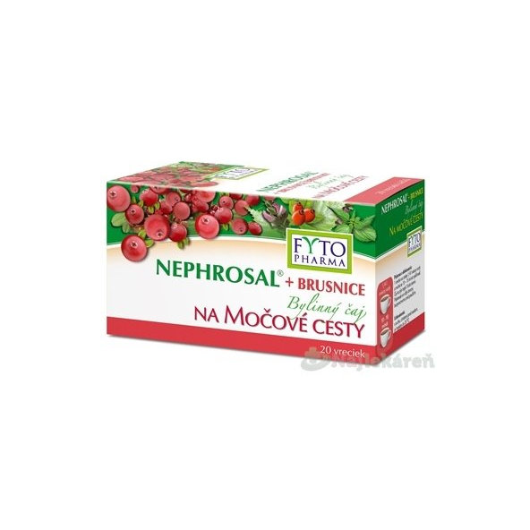 FYTO NEPHROSAL + BRUSNICE na močové cesty, 20x1,5 g