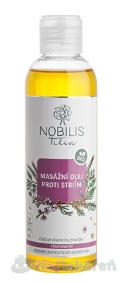 NOBILIS Tilia BIO Masažny olej proti striám 200ml kúpite na Najlekaren.eu