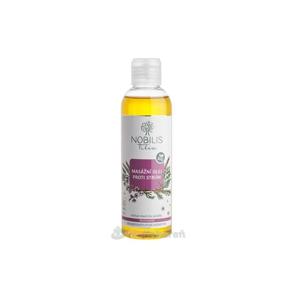 NOBILIS Tilia BIO Masažny olej proti striám 200ml