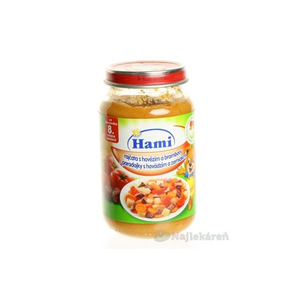 Hami príkrm Paradajky s hovädzím