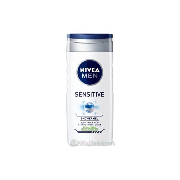 NIVEA MEN SPRCHOVÝ GÉL Sensitive 250ml