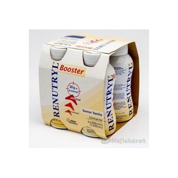 RENUTRYL Booster Vanilková príchuť 4x300ml