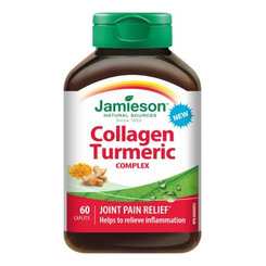 JAMIESON Collagen 600mg Turmeric Complex 60cps