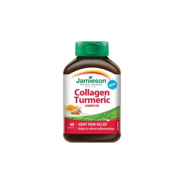 JAMIESON Collagen 600mg Turmeric Complex 60cps