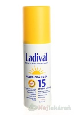 E-shop LADIVAL Allerg 15LF sprej, 150 ml