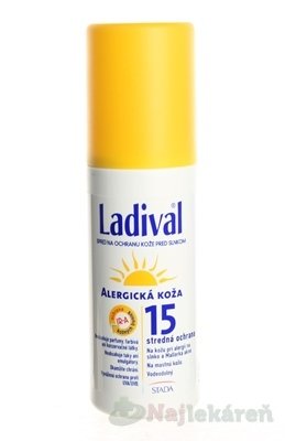 LADIVAL Allerg 15LF sprej, 150 ml