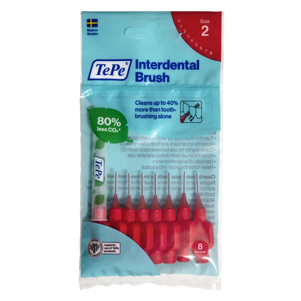 TePe medzizubné kefky na dentálnu starostlivosť 0,5 mm, 8ks