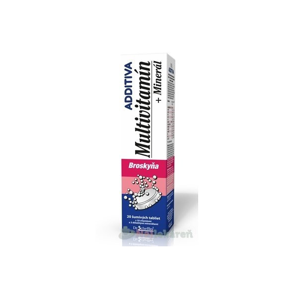 ADDITIVA MULTIVITAMÍN + Minerál, Broskyňa