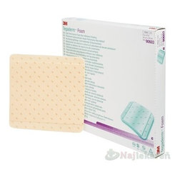 3M TEGADERM Foam penové krytie na rany, neadhezívne, 20x20 cm, 5ks