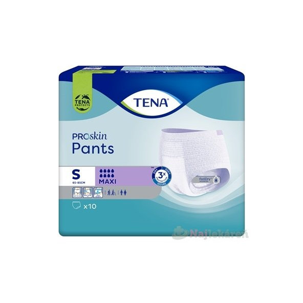TENA Pants Maxi S naťahovacie inkontinenčné nohavičky 10 ks