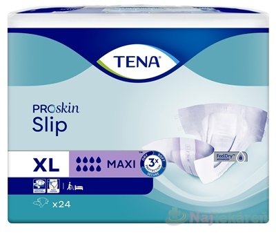 E-shop TENA Slip Maxi XL plienkové nohavičky 24 ks