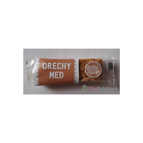 Dobré z SK Tyčinka ORECHY MED 35g