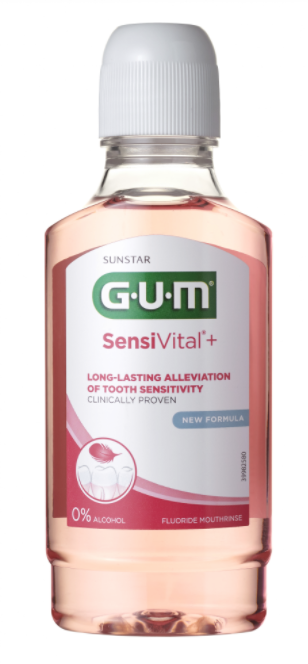 E-shop GUM Sensivital+ ústny výplach pre citlivé zuby 300 ml