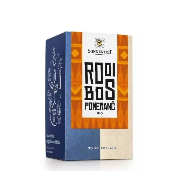BIO Čaj rooibos pomaranč - Sonnentor 32,4g