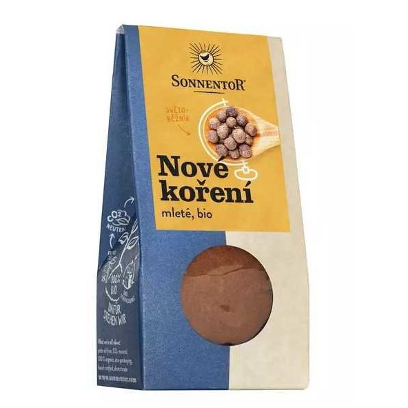 BIO Nové korenie mleté - Sonnentor, 35g