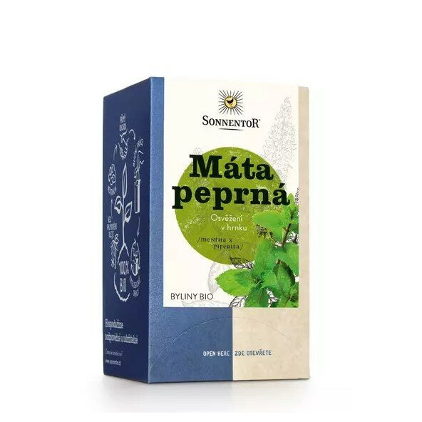 BIO Mätový čaj - Sonnentor 18 g