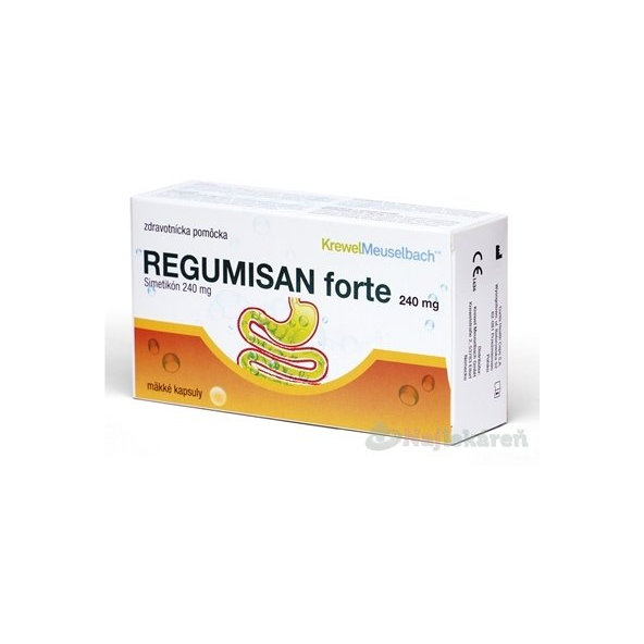 REGUMISAN forte na zmiernenie plnosti 240 mg 30 kapsúl