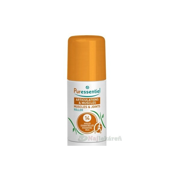 PURESSENTIEL Roll-on na svaly a kĺby 75 ml