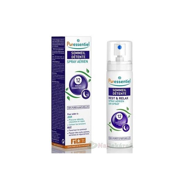 PURESSENTIEL Relaxačný sprej