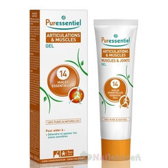 PURESSENTIEL Gél na svaly a kĺby s esenciálnymi olejmi,60 ml