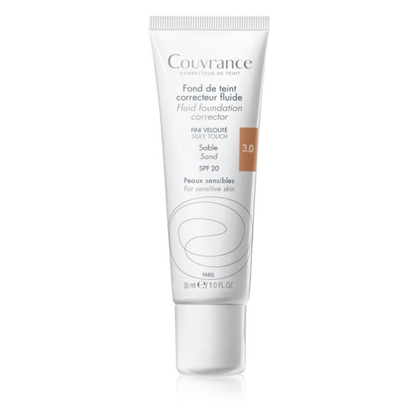 AVENE Couvrance Tekutý makeup SPF 20 tmavší odtieň (3.0) 30 ml