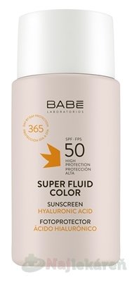 E-shop BABÉ SUPER FLUID COLOR SPF50 tónovaný fluid 50ml
