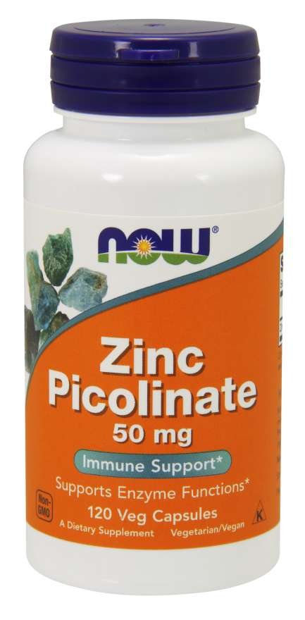E-shop Zinok Pikolinát 50 mg - NOW Foods
